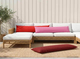 Cushion with Pillow HEERLEN 2 pcs Red Polyester 926254