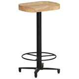 Bar Stools 2 pcs 66 cm Solid Mango Wood 321965