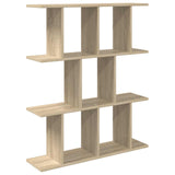 Wall Shelf Sonoma Oak 102 x 20 x 96 cm Engineered Wood 8012214
