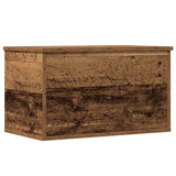 Storage Box Old Wood 60 x 35 x 35 cm Engineered Wood 868702