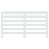 Radiator Cover White 149x20x82 cm Engineered Wood 852699