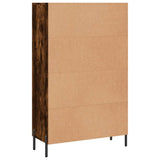 Highboard Smoked Oak 69.5x31x115 cm Engineered Wood 830337