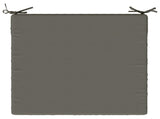 4-Piece Seat Cushions SOEST 4 pcs 100% Polyester Grey 944722