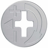 Cam Lock Nuts 4000 pcs Silver Metal 864360