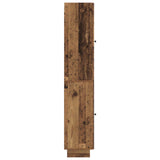 Cabinet Set 2 pcs Old Wood 34.5 x 33 x 90 cm Engineered Wood 3416374