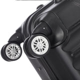 ZNTS 3 Pcs Suitcase Lightweight ABS Carry-on Hand Luggage 4 Spinner Wheels Trolley Case 09724238