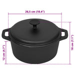 ZNTS Pot Ø26.5 cm Cast Iron 313362