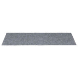Stair Mats Self-adhesive 30 pcs 60x25 cm Light Grey Rectangular 3365706