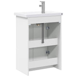 Bathroom Furniture Set White 81 x 40 x 84.5 cm Engineered Wood 3404282