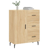 Sideboard Sonoma Oak 69.5x34x90 cm Engineered Wood 827935
