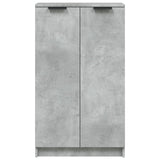 Shoe Cabinet Concrete Grey 59x35x100.5 cm Engineered Wood 811443