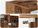 Bathroom Mirror Cabinet Old Wood 73.5 x 16 x 62.5 cm 889181
