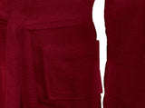Bathrobe KINN Red XXXL Cotton 4100870