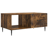 Coffee Table Smoked Oak 90 x 50 x 40 cm Engineered Wood 894960