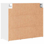 Shoe Cabinet with Shelf White 77.5 x 30 x 67 cm Engineered wood 808711