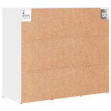 Shoe Cabinet with Shelf White 77.5 x 30 x 67 cm Engineered wood 808711
