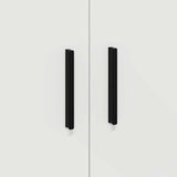 Storage Cabinet 2 pcs White 108 x 41 x 40 cm Engineered Wood 866667