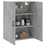 Wall Mounted Cabinet Concrete Grey 69.5x34x90 cm 828432