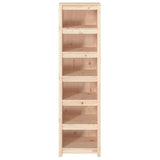Book Cabinet 50x35x183 cm Solid Wood Pine 821719