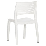 Garden Chairs 2 pcs White Polypropylene 317729