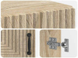 Bathroom Storage Cainet HAARLEM Sonoma Oak 59.5 x 31 x 80 cm 896837