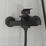Shower Mixer Tap Black G 1 / 2 inches 42023395