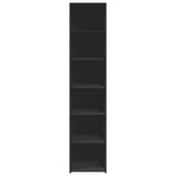 Highboard Black 40x41x185 cm Engineered Wood 3281667