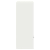 Parcel Drop Box with Storage White 41 x 38 x 103 cm Steel 874934