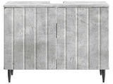 Bathroom Sink Cabinet ZWOLLE Concrete Grey 59.5 x 31.5x 59 cm 896348