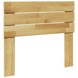 Headboard 80 cm Solid Wood Oak 859340