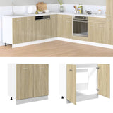 Bottom Cabinet Lyon Sonoma Oak 80x46x81.5 cm Engineered Wood 849612