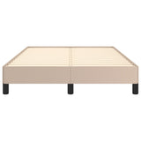 Bed Frame without Mattress Cappuccino 120x190 cm Small Double Faux Leather 3269624