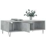 Coffee Table Concrete Grey 104x60x35 cm Engineered Wood 827088
