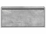 Wall-Mounted Shoe Cabinet ARNHEM 71 x 17 x 43 cm Concrete Grey 896628