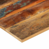 Table Top Multicolour Solid reclaimed wood 60x60 cm 286041