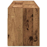 Bathroom Wall Cabinet Old Wood 100x25x30 cm Engineered Wood 860101