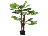 Artificial Fan Palm Tree Green 75 x 25 x 180 cm 42042062