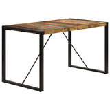 247421 Dining Table 140x70x75 cm Solid Reclaimed Wood
