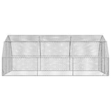 Chicken Run 2.5x6x2.25 m Galvanised Steel 3328517