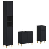 3 Piece Bathroom Cabinet Set ARNHEM Engineered Wood 3417847