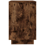 Sideboard Smoked Oak 102x35x60 cm Engineered Wood 831882