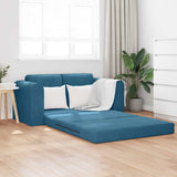 Sofa Bed Blue 148 x 71 x 83 cm Velvet 4106683