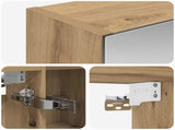 Bathroom Mirror Cabinet Artisan Oak 70 x 14.5 x 70 cm 889094