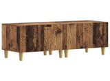 5 Piece LED TV Cabinet Old Wood Engineered Wood 3416769