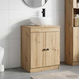 Bathroom Furniture Set Artisan Oak Engineered Wood 3404221