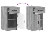 Bathroom Storage Cainet UTRECHT Grey Sonoma 30 x 31 x 77 cm 897711