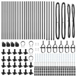 Fence Post Other 26 pcs Silver 3.2 x 3.2 x 70 cm Steel 3350239