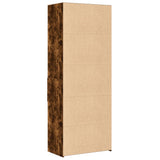 Highboard Smoked Oak 70x42.5x185 cm Engineered Wood 3281466