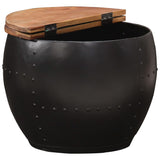 Coffee Table 53x43 cm Solid Reclaimed Wood 287483