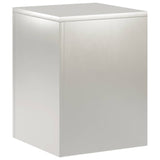 Plant Stand Silver 30 x 30 x 40 cm Steel 8012468